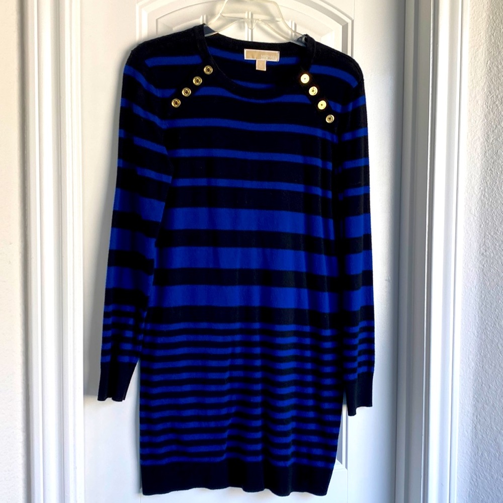 Michael Kors Sweater Dress, long sleeves, great over leggings.